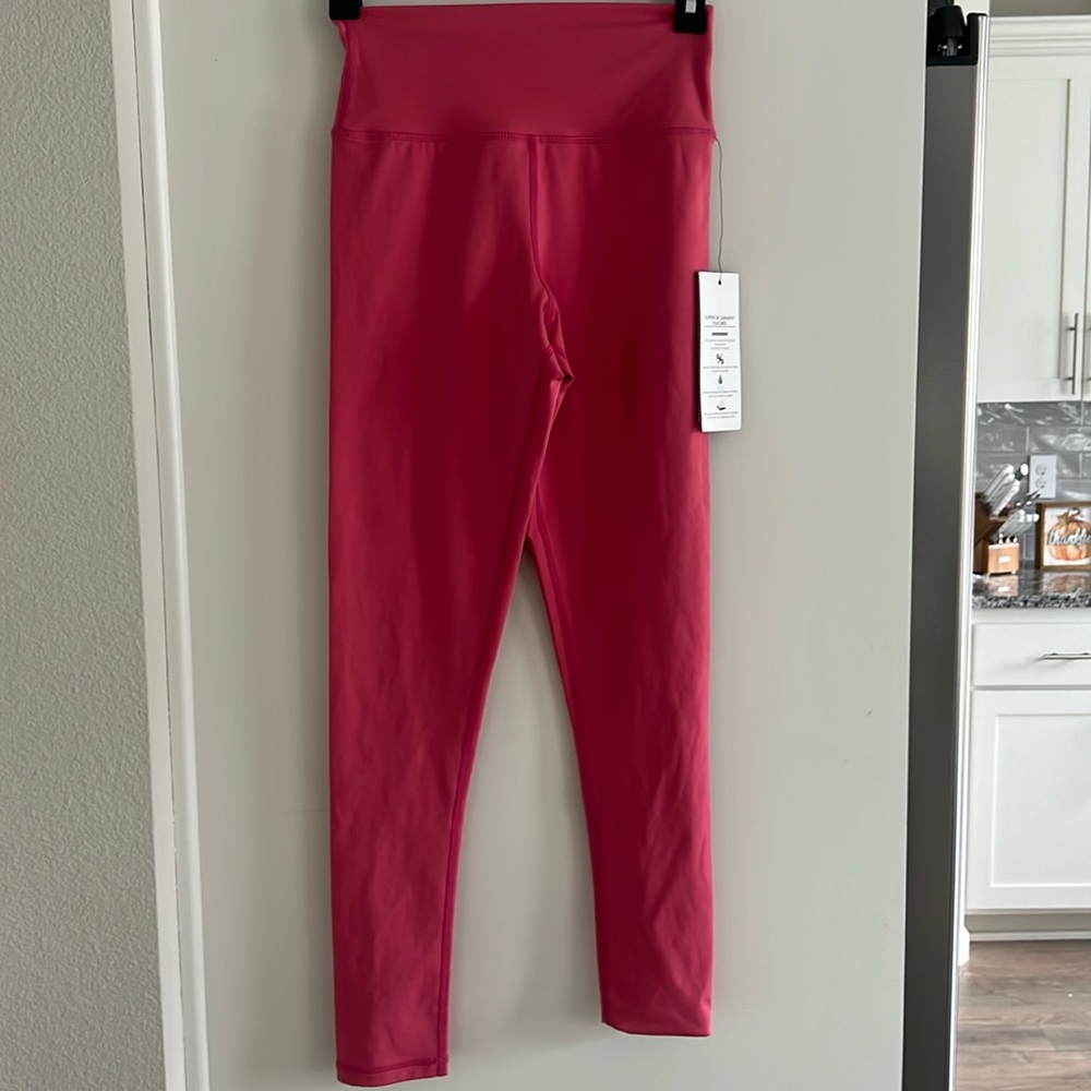 NWT -Glyder high waisted Pink yoga pants Size S